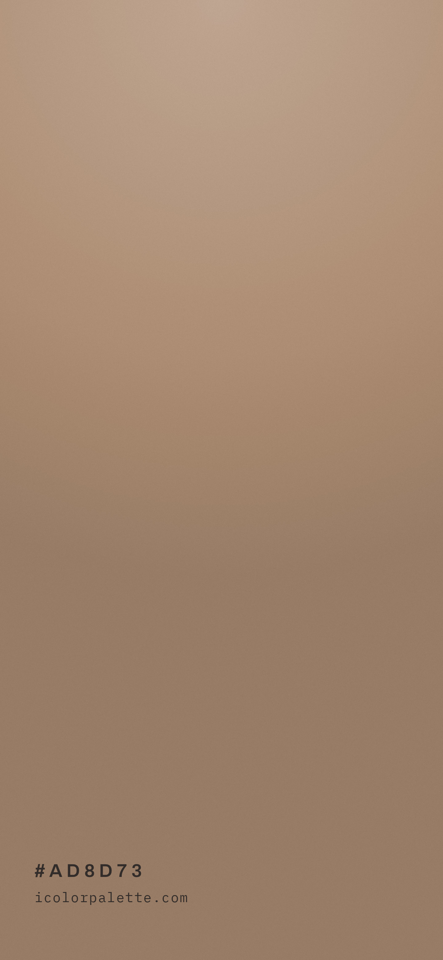 AD8D73 Hex Code (Roasted Coconut Shade) — RGB, CMYK & HSL Color