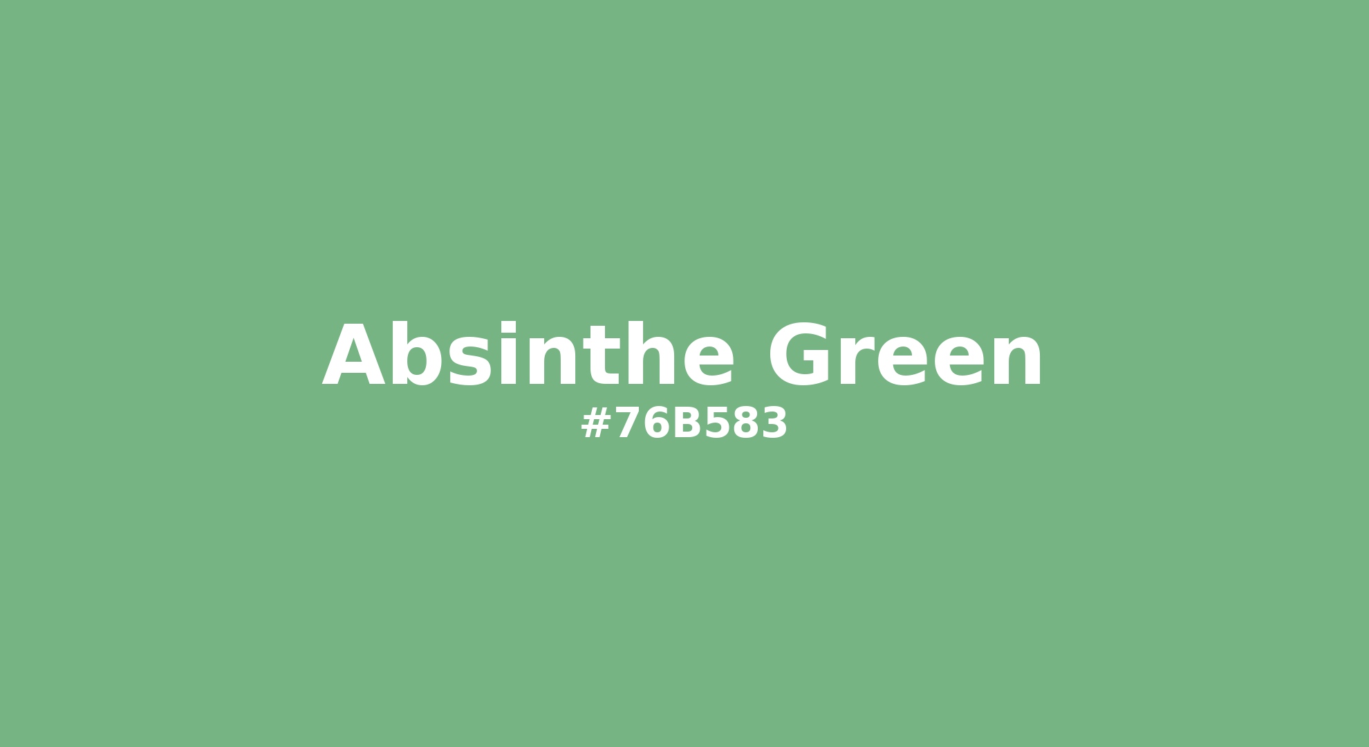 Hex Color #76b583 | Printing Match PANTONE 14-6329 TCX | Color