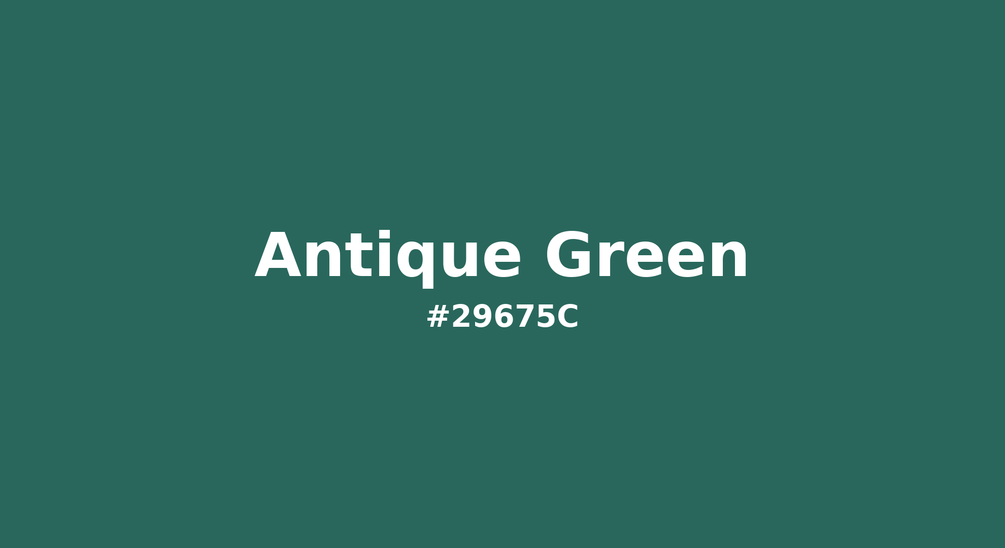 Hex Color #29675C — RGB, CMYK & HSL Color Values | iColorPalette