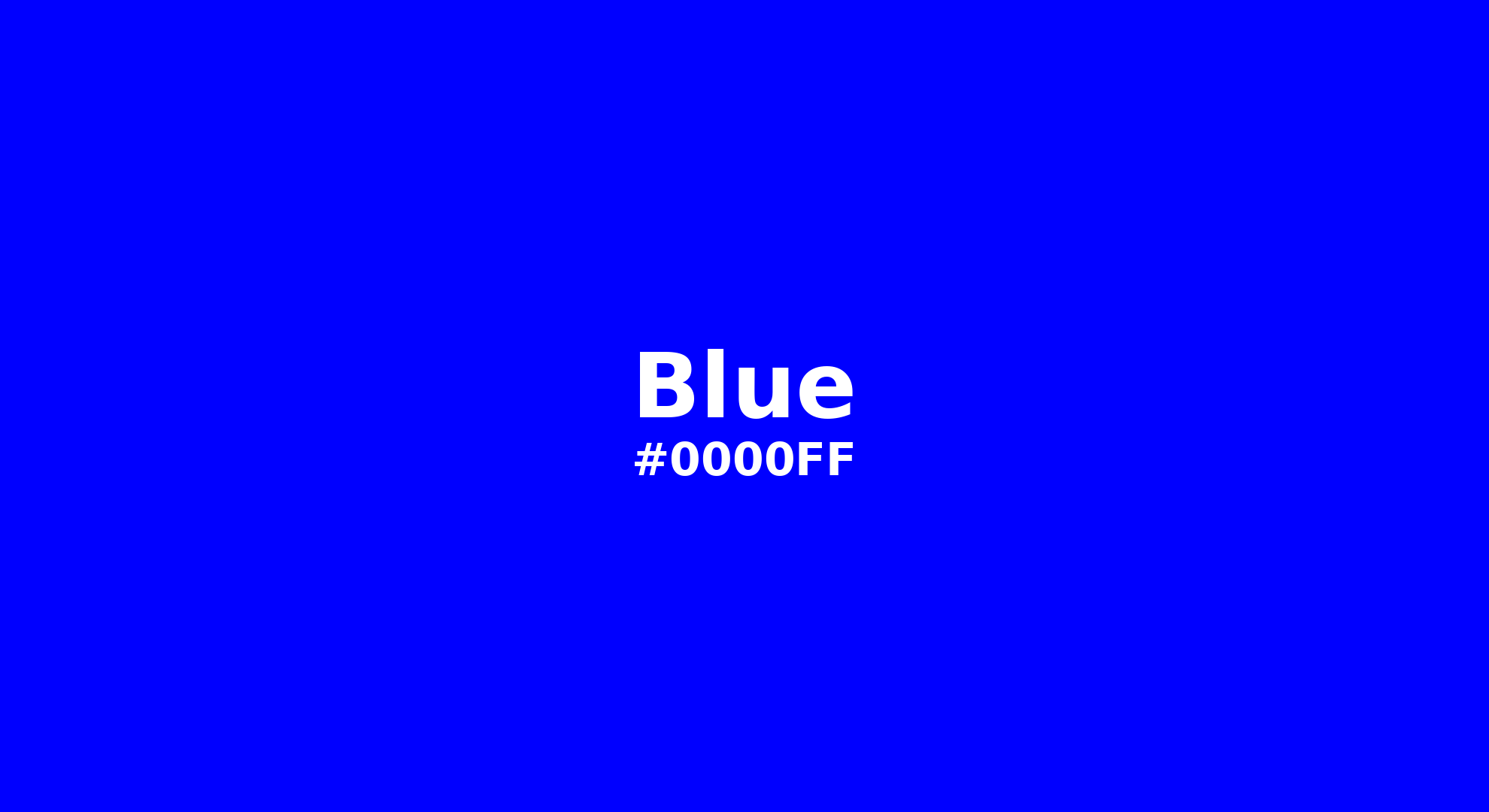 Blue Color | 0000ff | Color conversion CMYK | Hsl | Rgb | Pantone ...