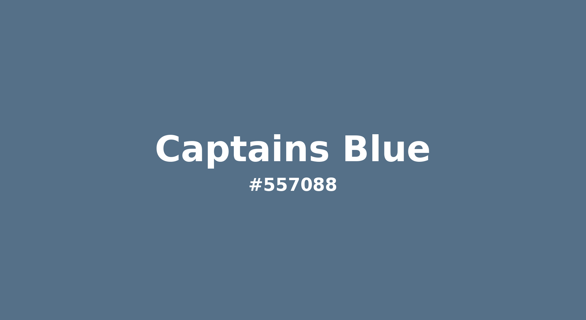 Hex Color #557088 | Printing Match PANTONE 18-4020 TCX | Color