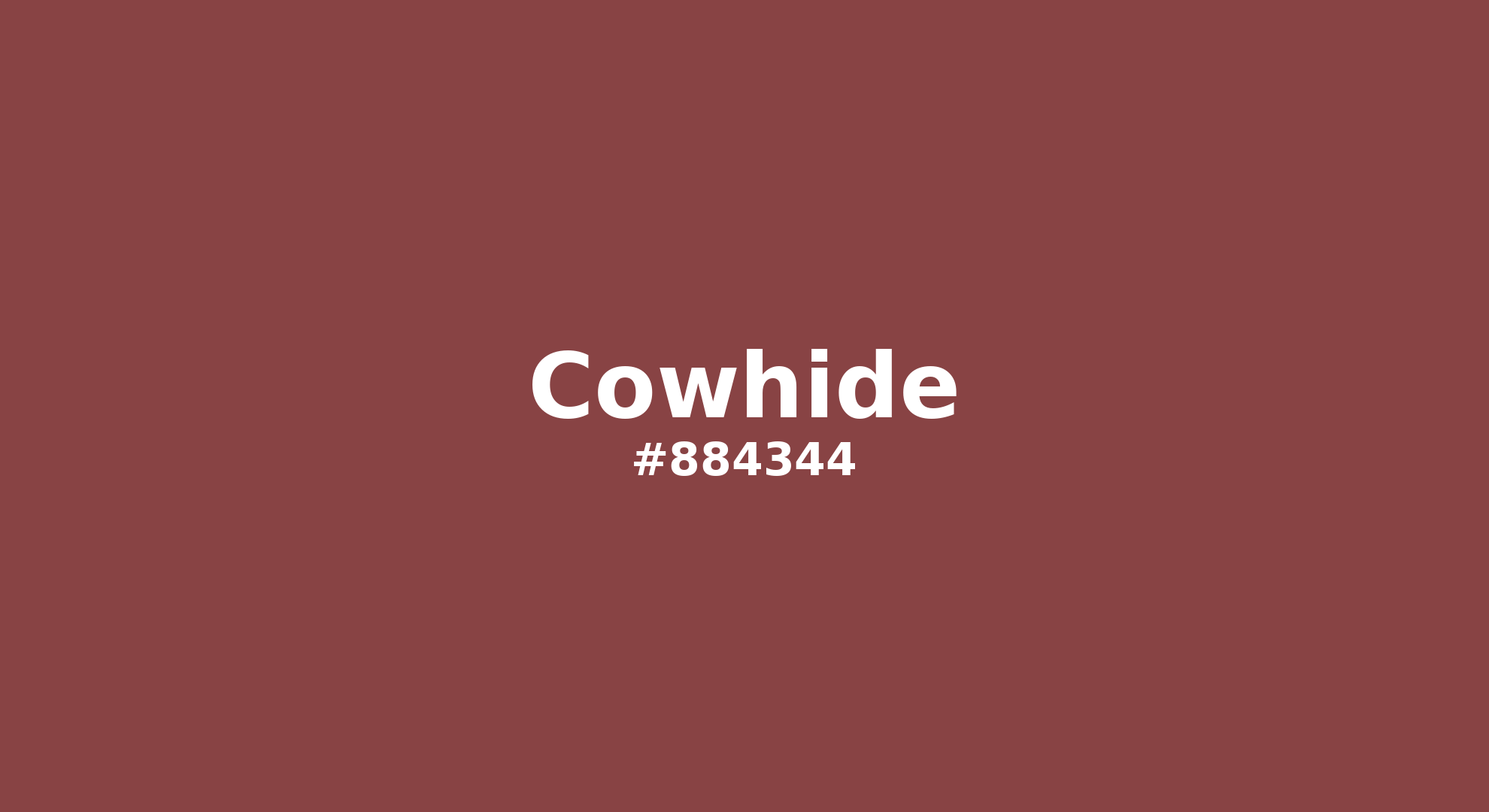 Cowhide | Printing Match PANTONE 19-1533 TCX | Color conversion