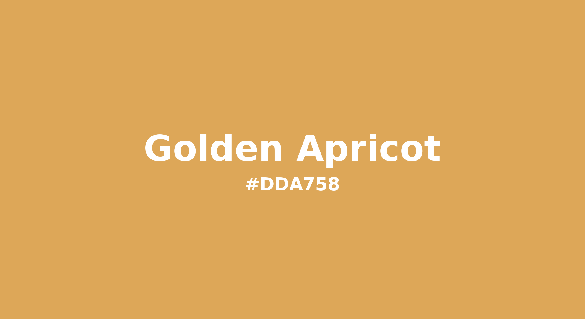 Discover the beautiful color name "Golden Apricot" for Pantone 14-1041 Tcx Golden Apricot Color | Hex color Code #dda758. Perfect color naming reference for designers and developers. #colorname #colortheory #design #dda758