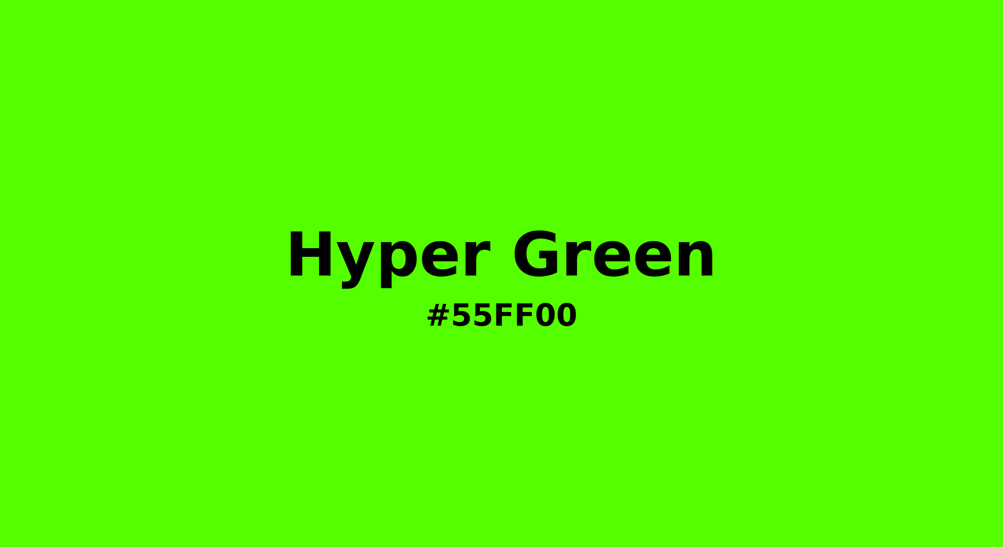 Hyper Green | Color conversion CMYK | Hsl | Rgb | Pantone Printing Match