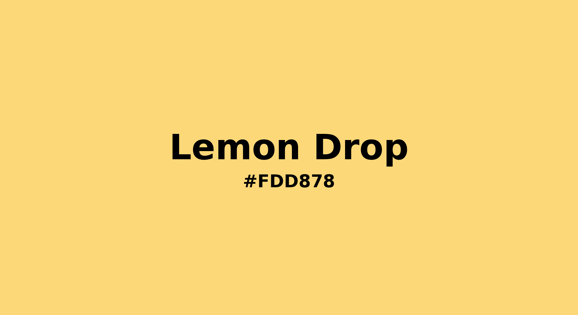 Hex Color #FDD878 — RGB, CMYK & HSL Color Values | iColorPalette