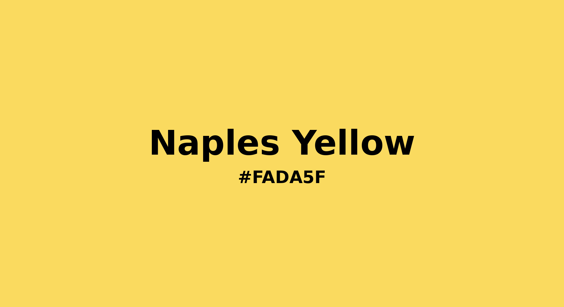 Naples Yellow Color Codes And Facts Html Color Codes