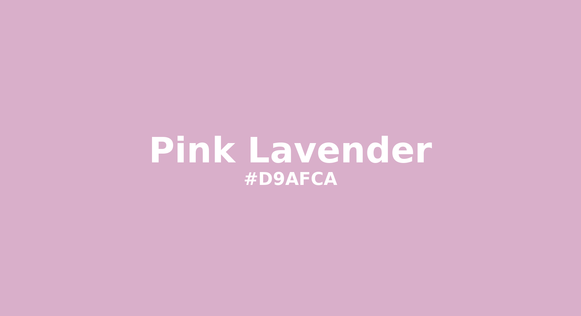 Discover the beautiful color name "Pink Lavender" for Pantone 14-3207 Tcx Pink Lavender Color | Hex color Code #d9afca. Perfect color naming reference for designers and developers. #colorname #colortheory #design #d9afca
