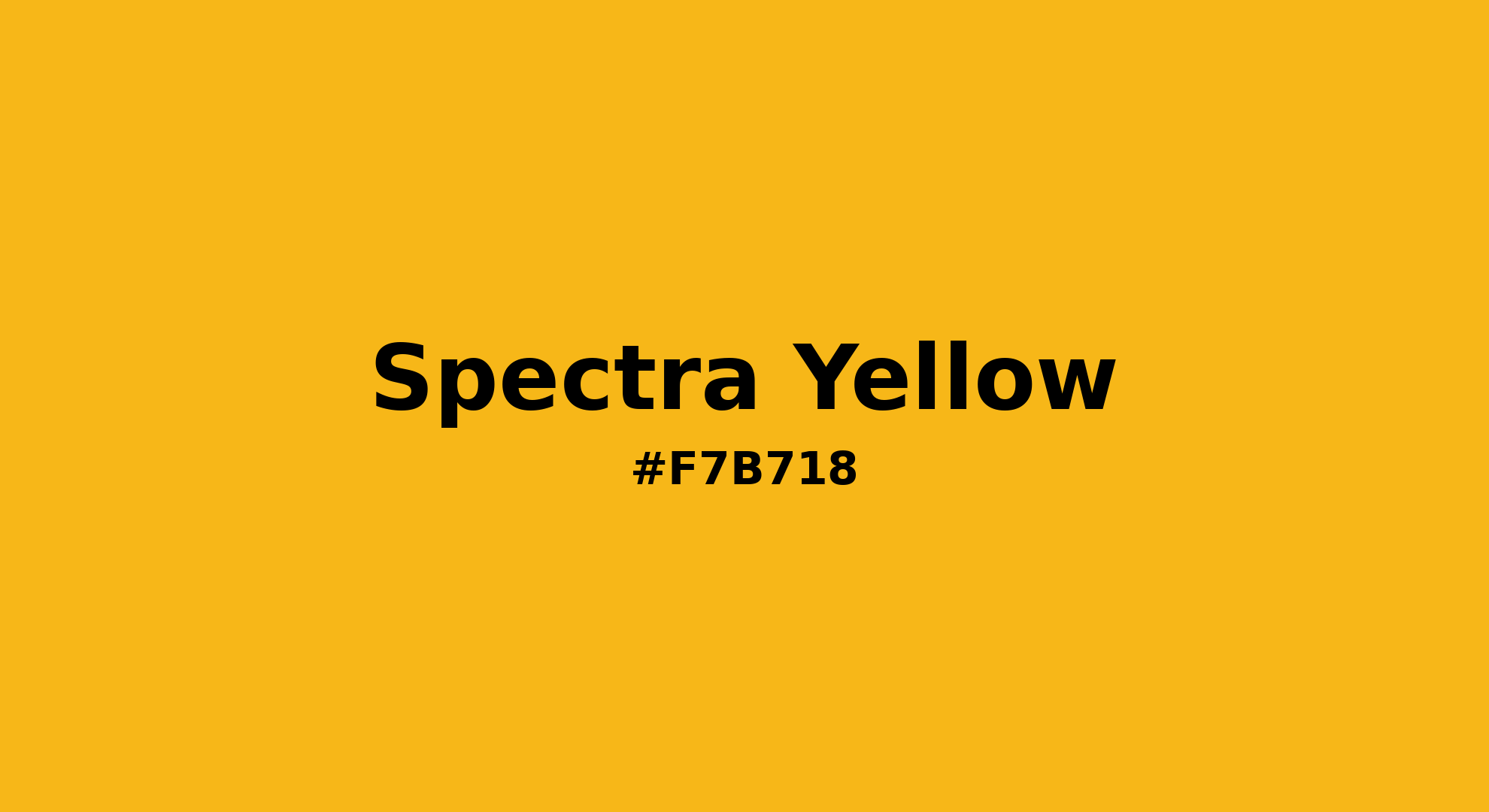 Hex Color #F7B718 — RGB, CMYK & HSL Color Values | iColorPalette