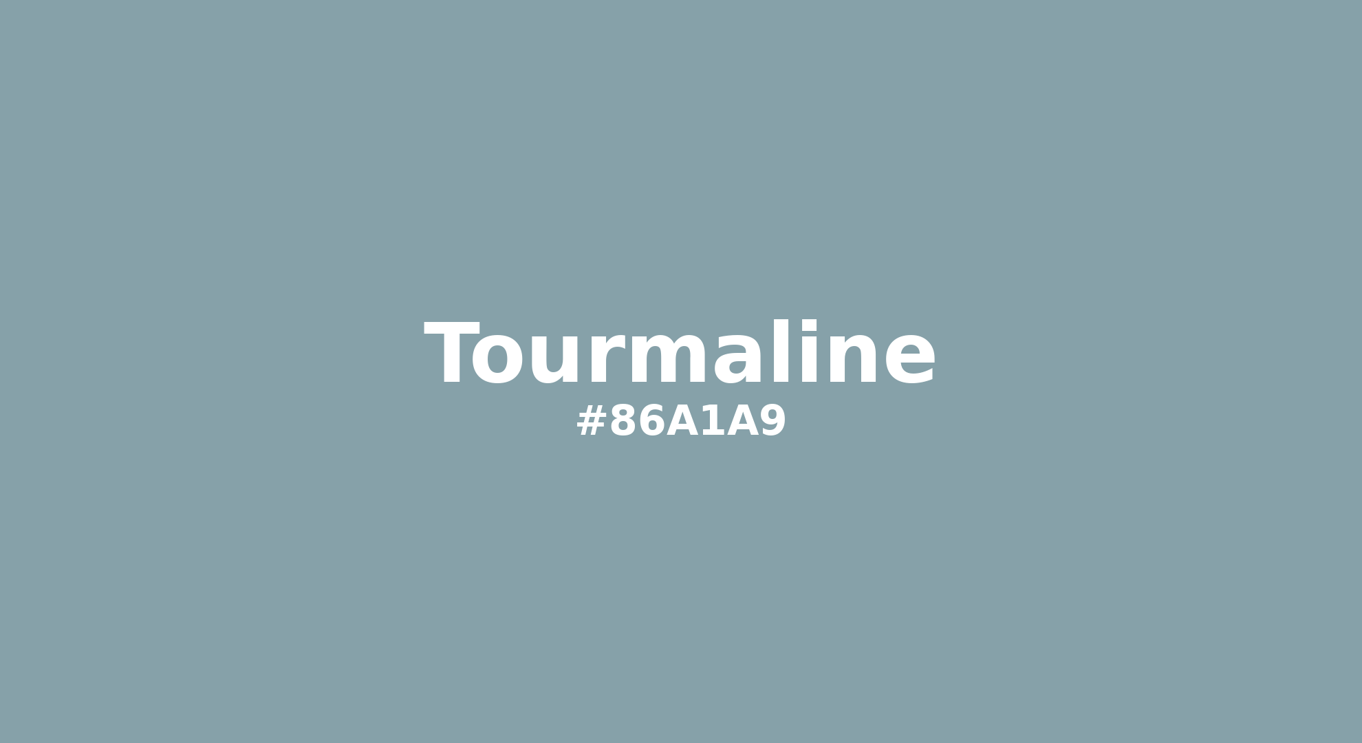Tourmaline | Printing Match PANTONE 16-4411 TCX | Color conversion