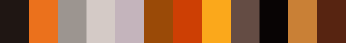 52 Orange Color Palettes