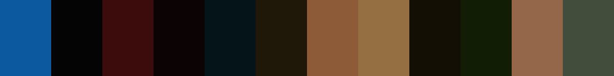 135 Black / Dark Color Palettes