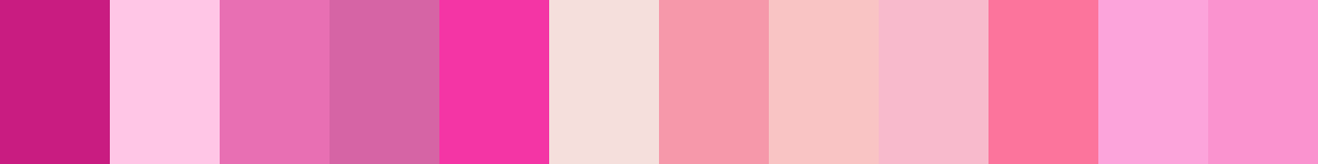 30 Pastel Pink Color Palette