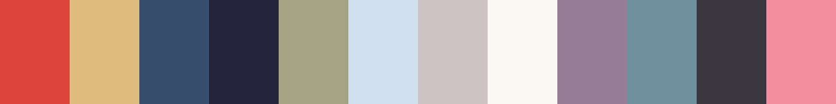 50 Color Palettes inspired by Sky