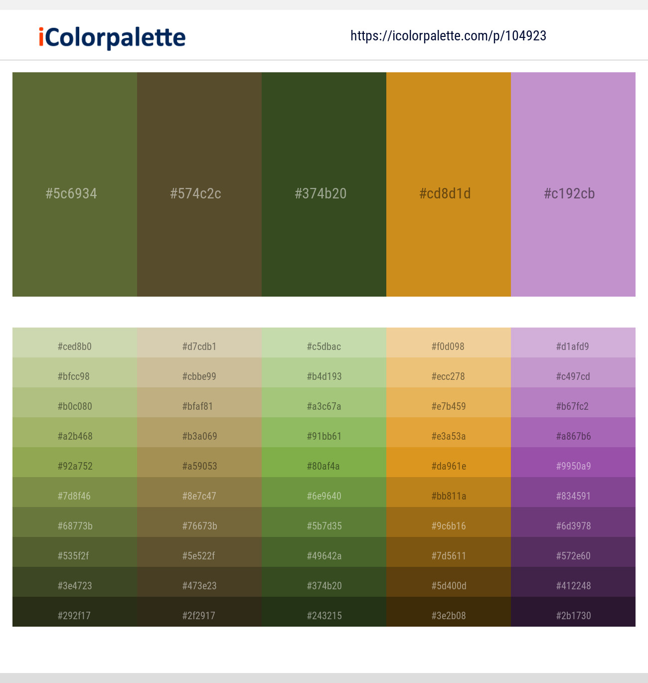 Costa Del Sol – Costa Del Sol – Woodland – Geebung – East Side Color scheme