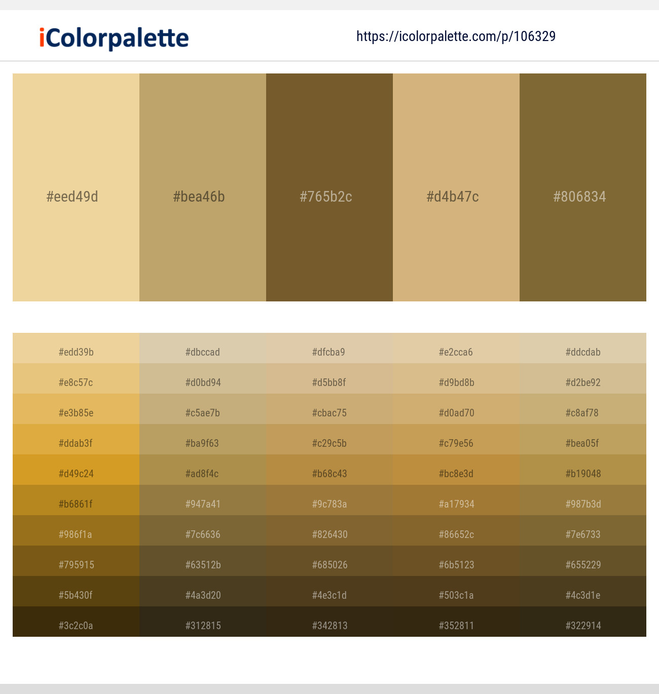 Chalky – Gimblet – Dallas – Straw – Pesto Color scheme