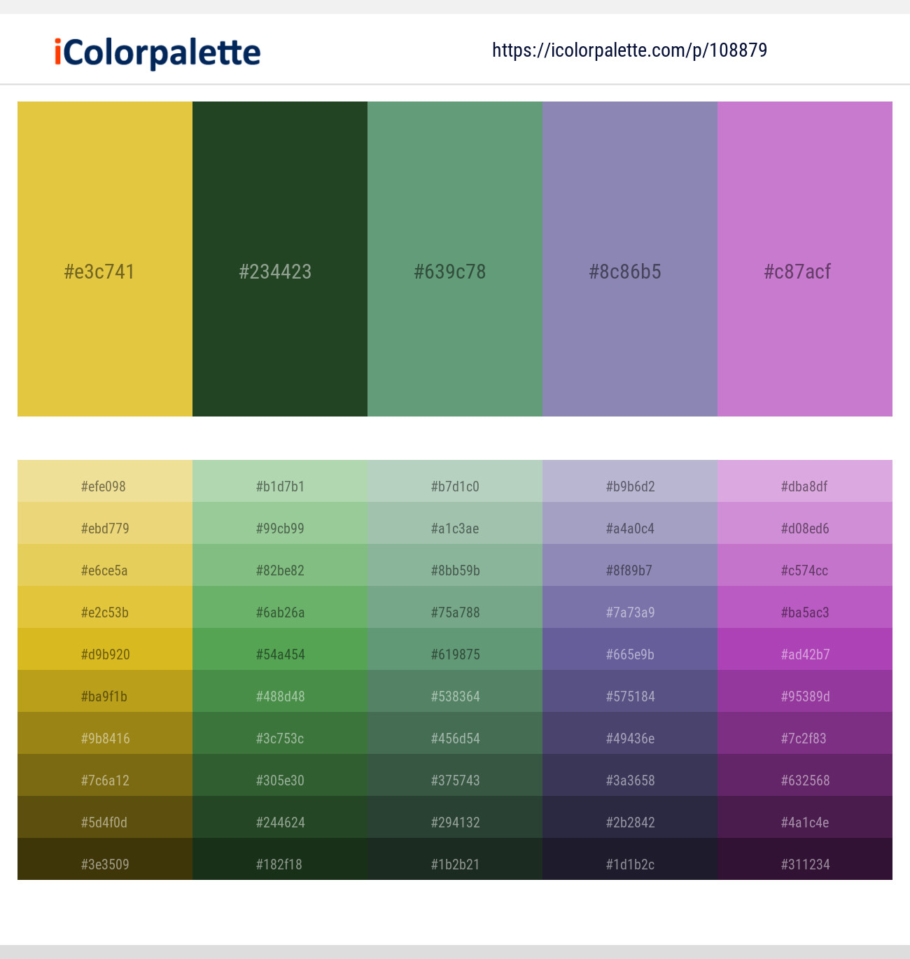 1 Latest Color Schemes with Aqua Forest And Lavender Purple Color tone