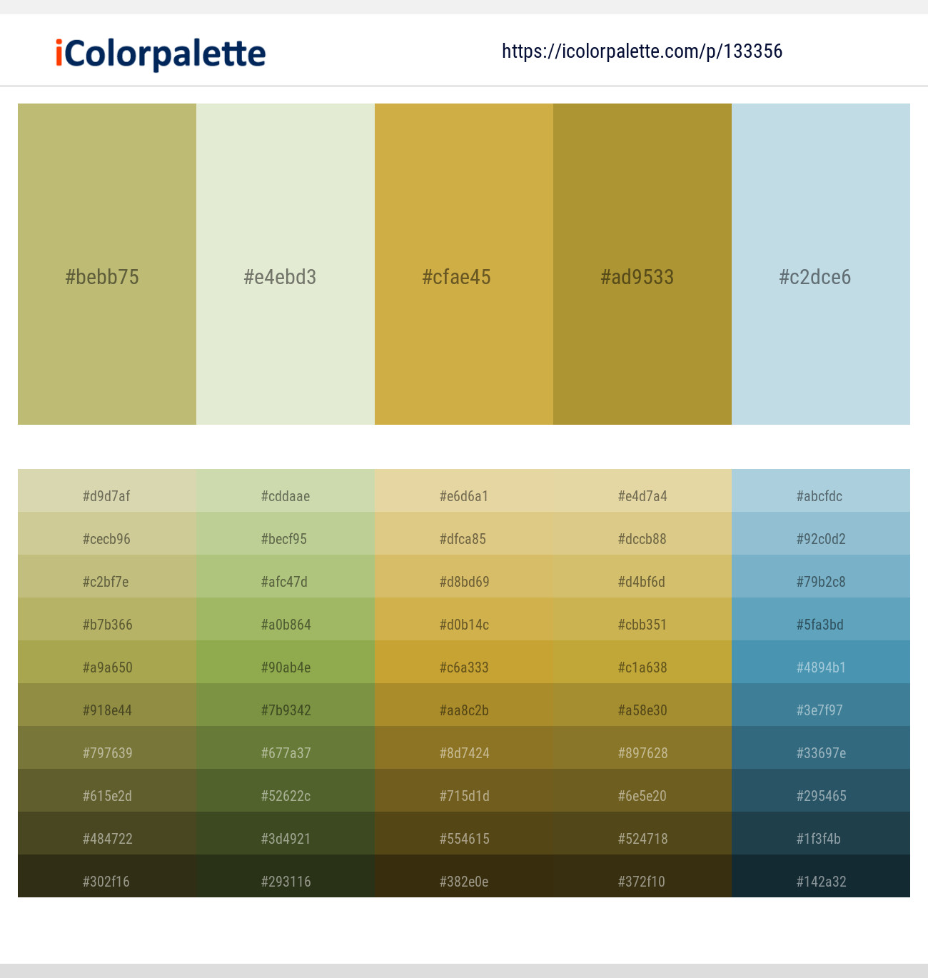 2+ Kidnapper And Alpine Color Palettes & Gradient Ideas | iColorPalette