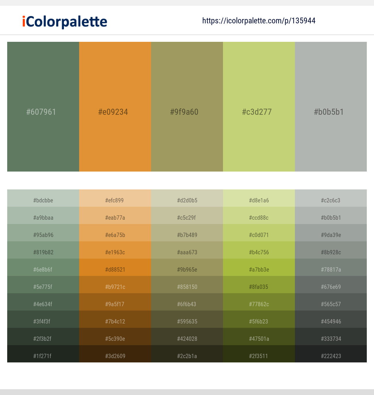 480+ Latest Color Schemes with Glade Green Color tone combinations, 2023