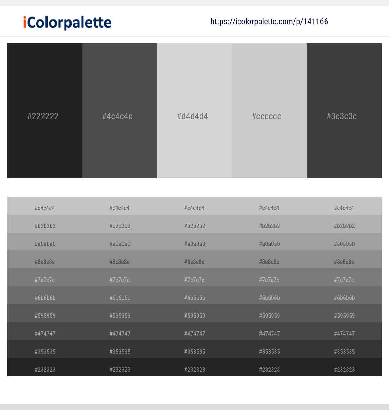 Mine Shaft – Tundora – Alto – Silver – Mine Shaft Color scheme