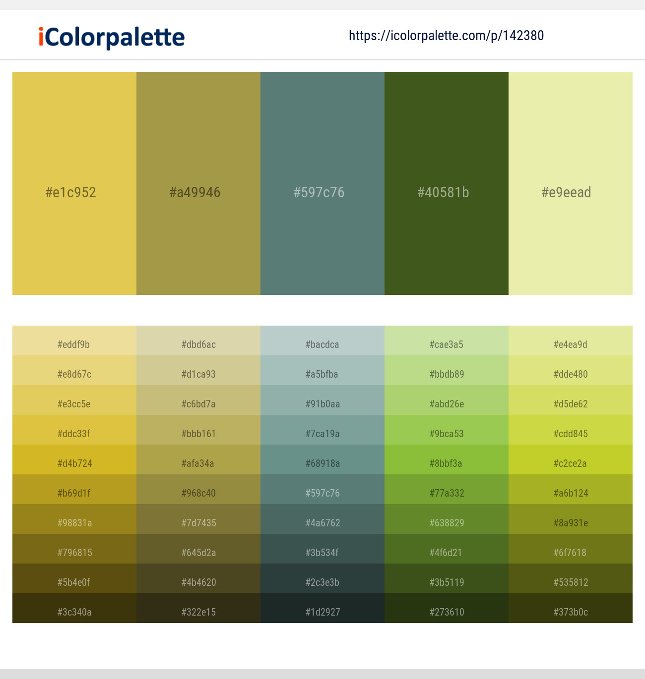 Wattle – Driftwood – Cutty Sark – Clover – Double Colonial White Color scheme