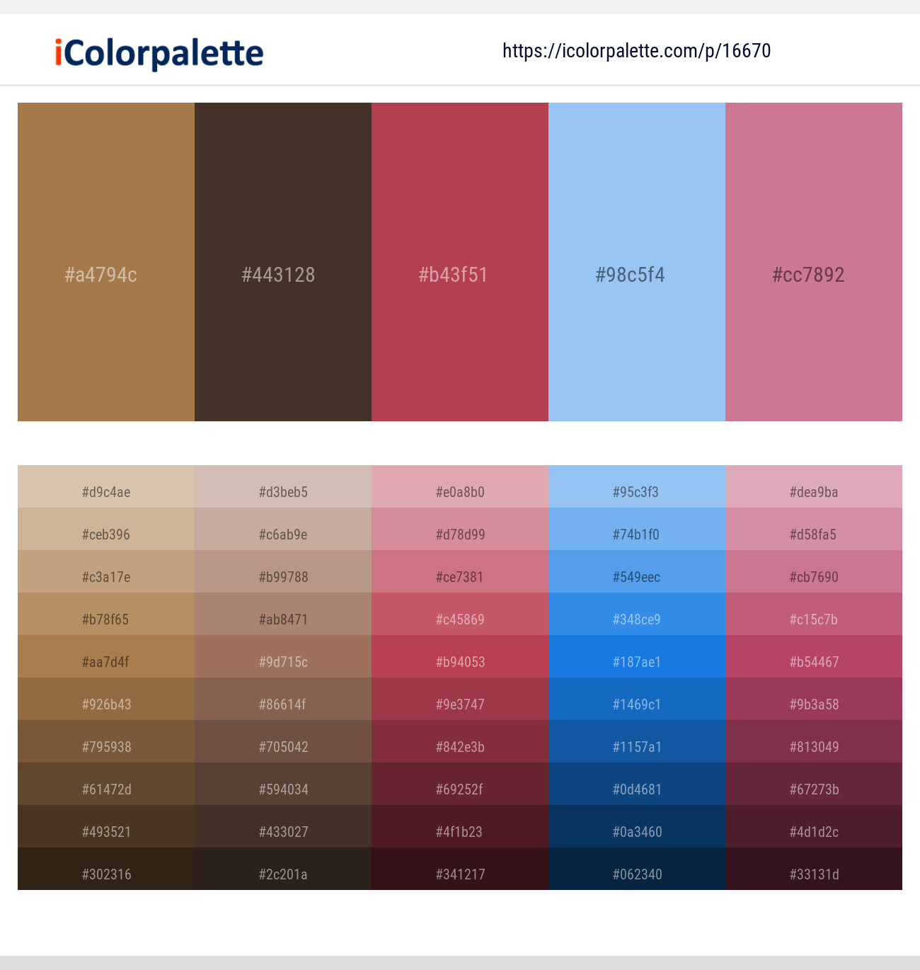 Driftwood – English Walnut – Night Shadz – Jordy Blue – Puce Color scheme