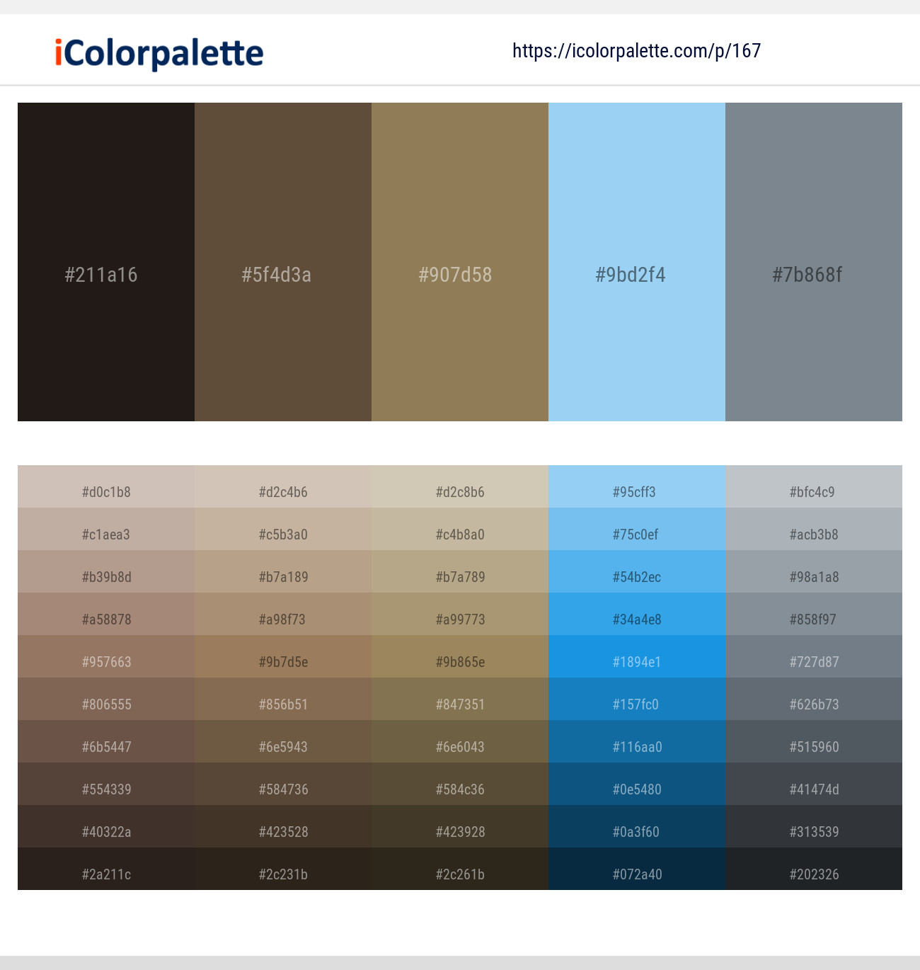 Zeus – Kabul – Domino – Jordy Blue – Raven Color scheme