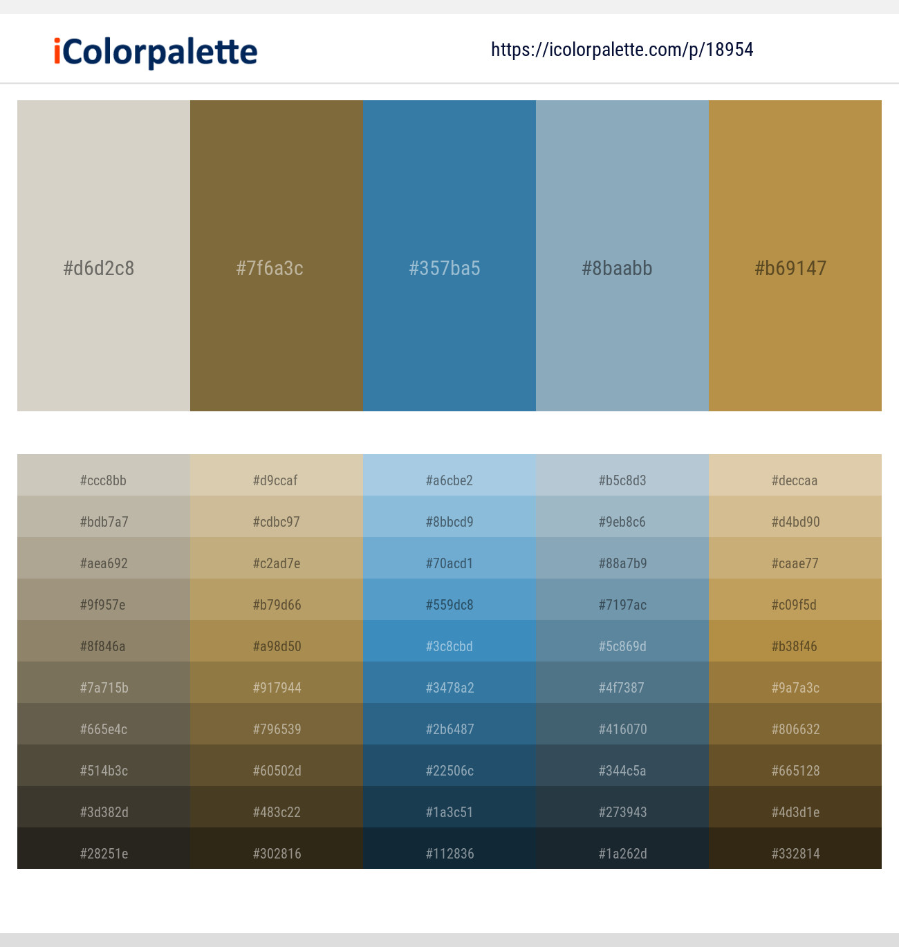 Swirl – Yellow Metal – Astral – Nepal – Driftwood Color scheme