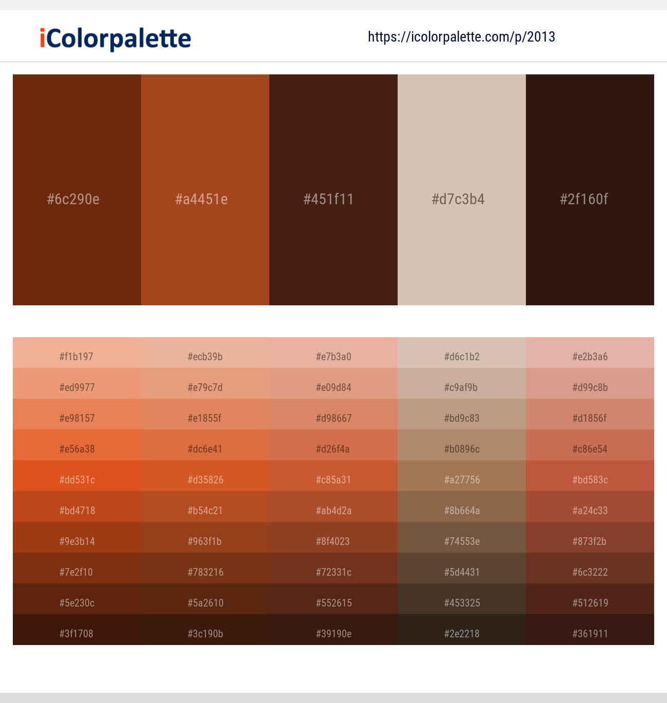 1 Latest Color Schemes with Redwood And Vanilla Color tone combinations