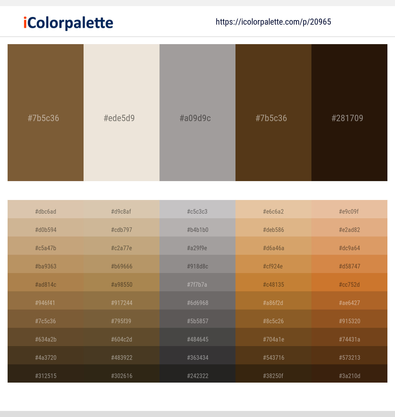 1 Latest Color Schemes with Cloudy And Graphite Color tone combinations