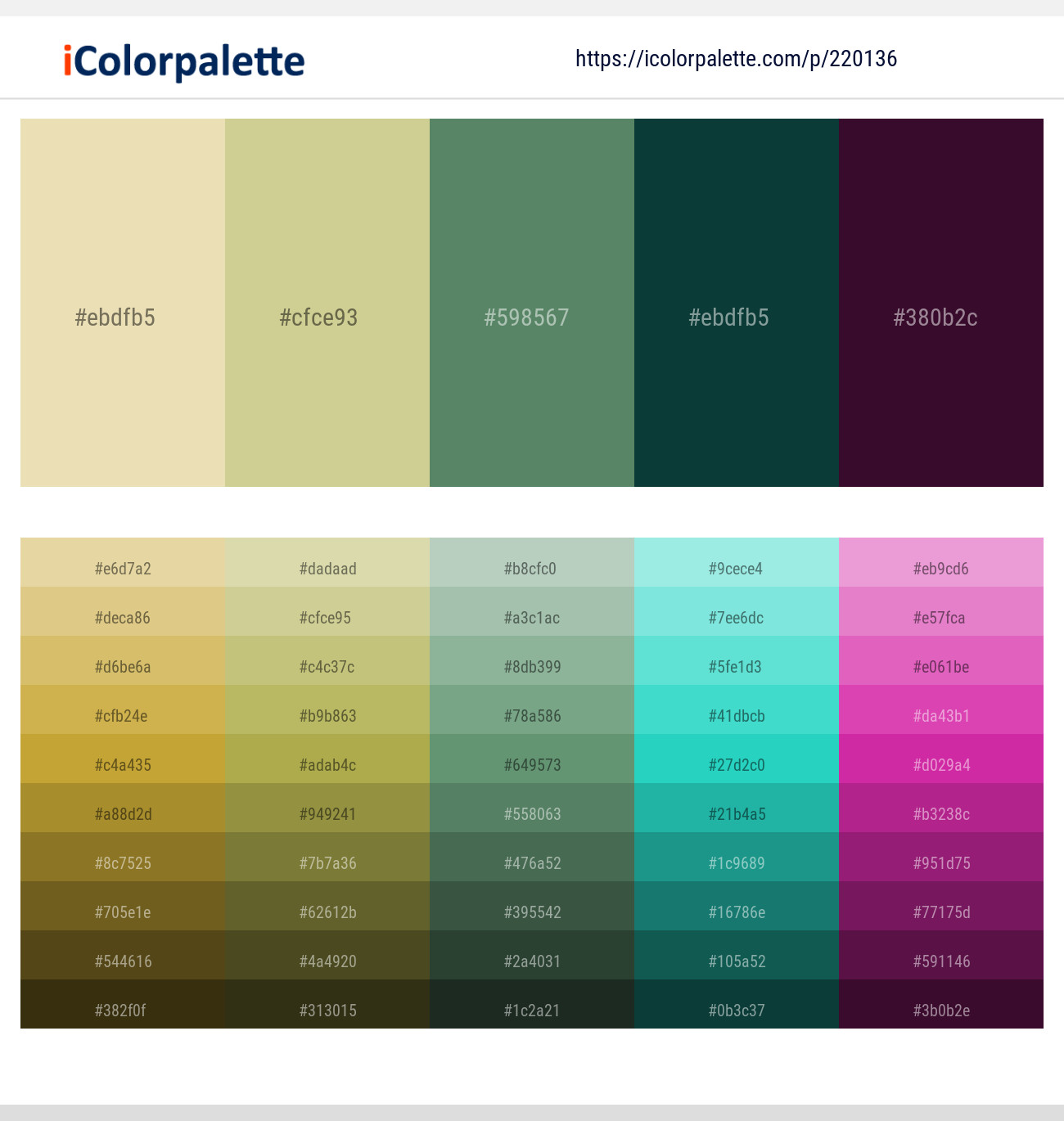 330+ Latest Color Schemes with Spring Leaves Color tone combinations ...