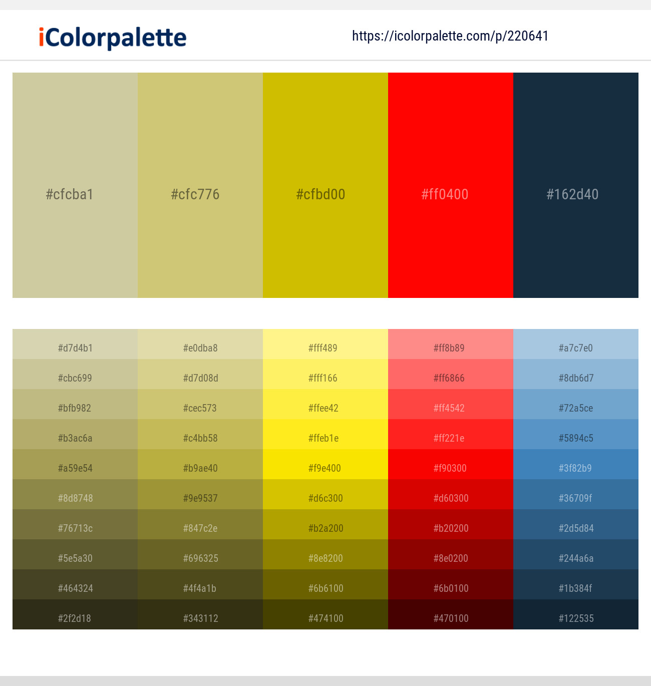 Chino – Laser – Corn – Red – Big Stone Color scheme