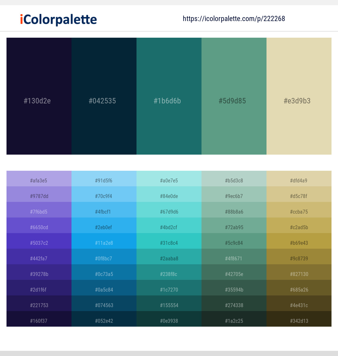 Haiti – Tangaroa – Elm – Patina – Grain Brown Color scheme