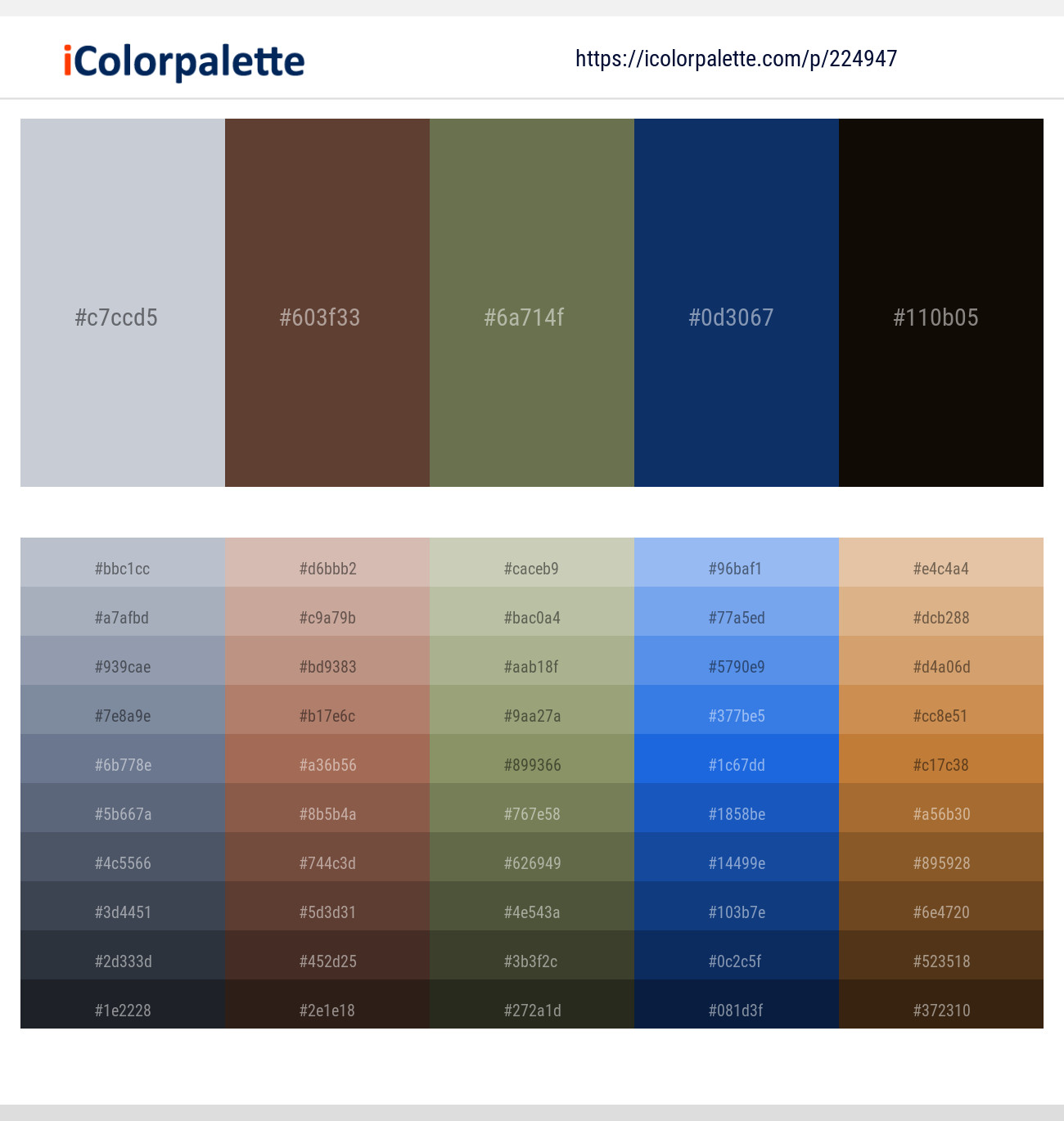 Ghost – Millbrook – Finch – Madison – Asphalt Color scheme