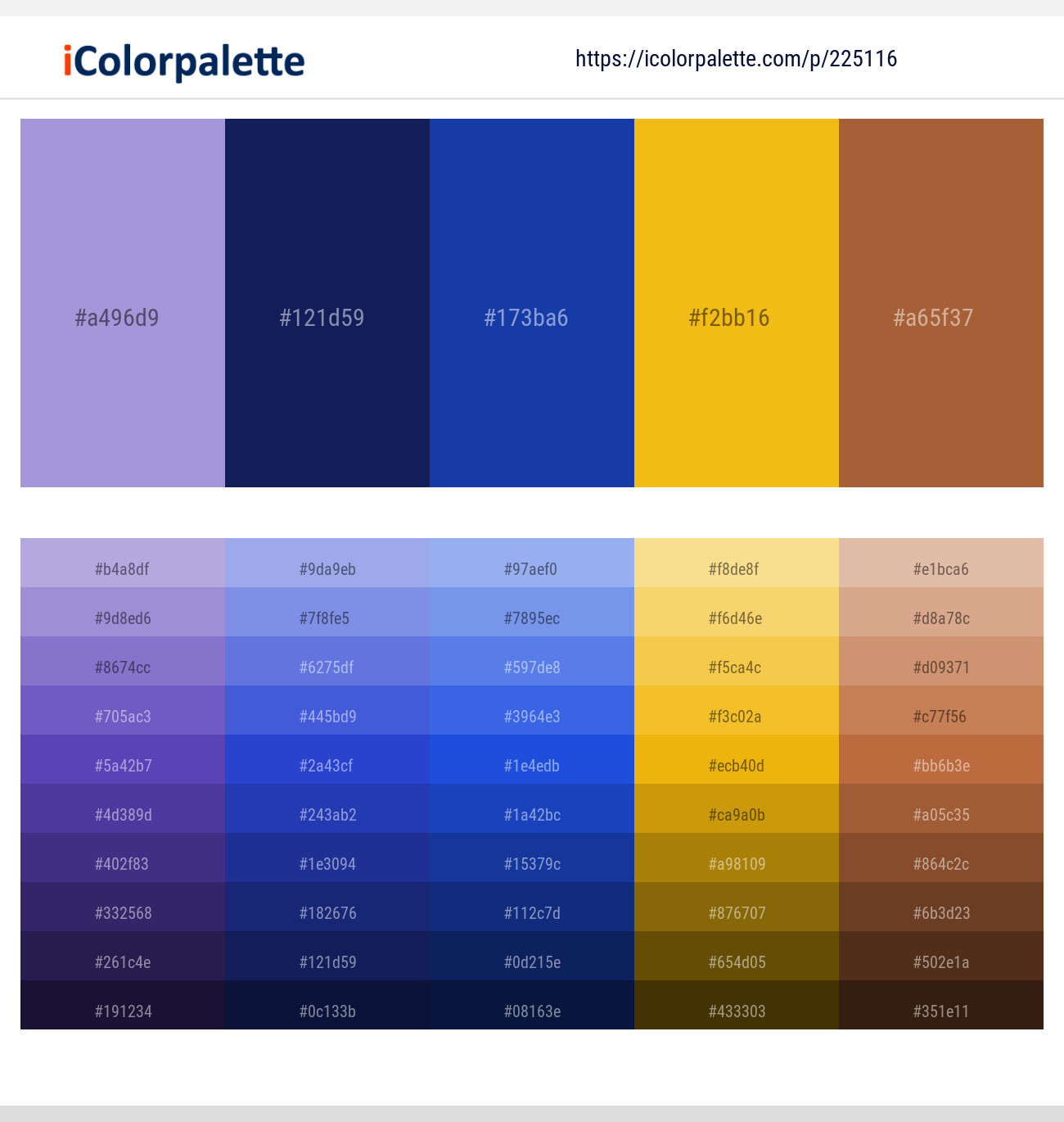 225116366 Bright Color Palettes