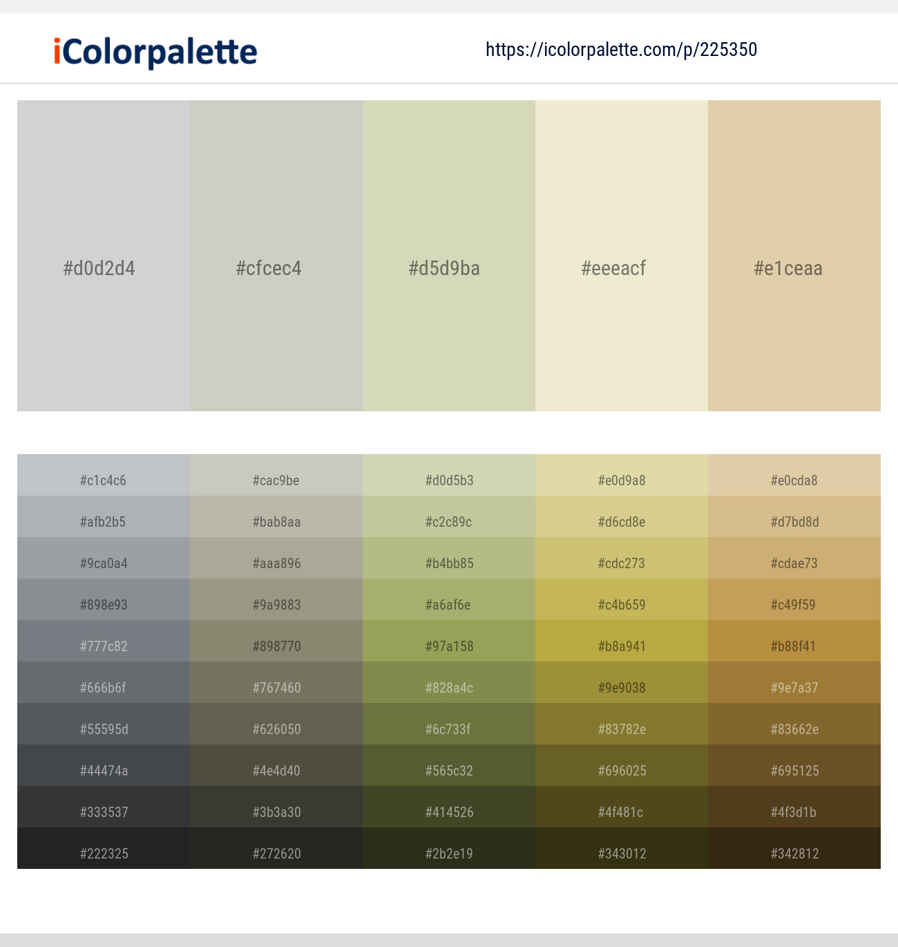 Iron – Celeste – Tana – Aths Special – Sapling Color scheme