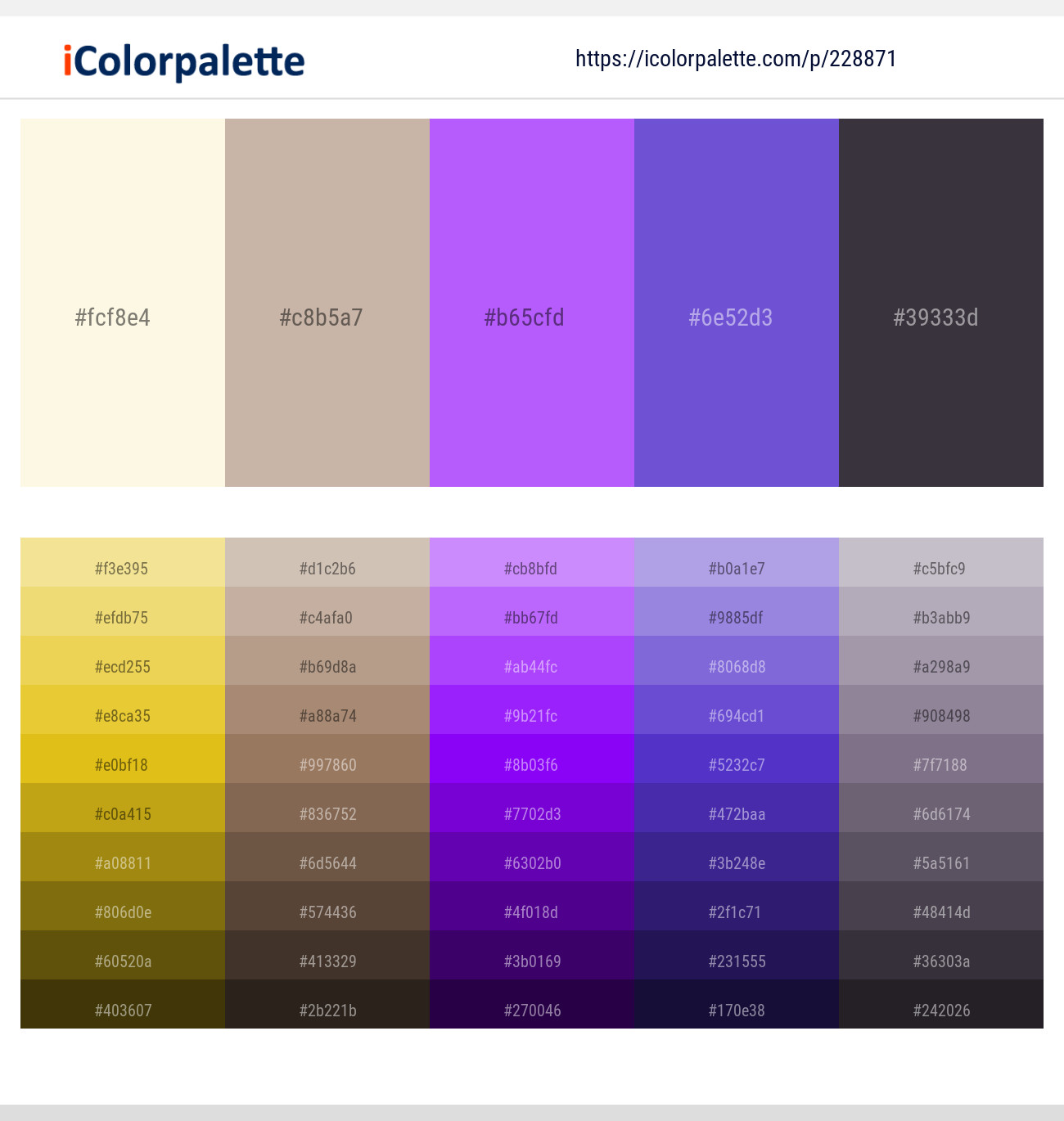 Pearl Lusta – Coral Reef – Heliotrope – True V – Ship Gray Color scheme