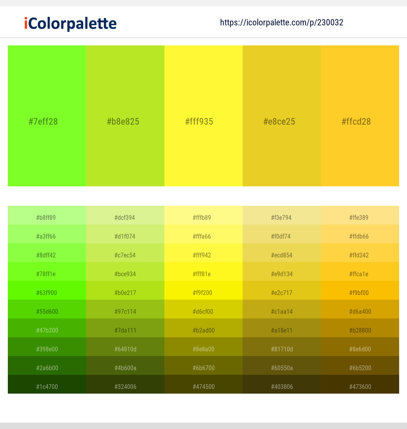230032366 Bright Color Palettes