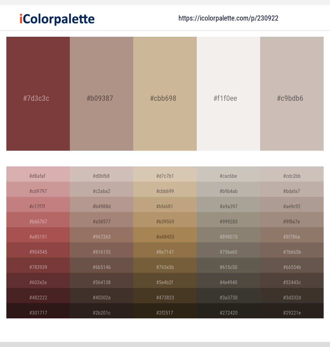 Lotus – Sandrift – Rodeo Dust – Desert Storm – Silver Rust Color scheme