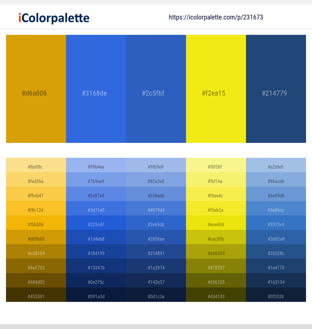 26 Latest Color Schemes with Royal Blue And Gold Color tone