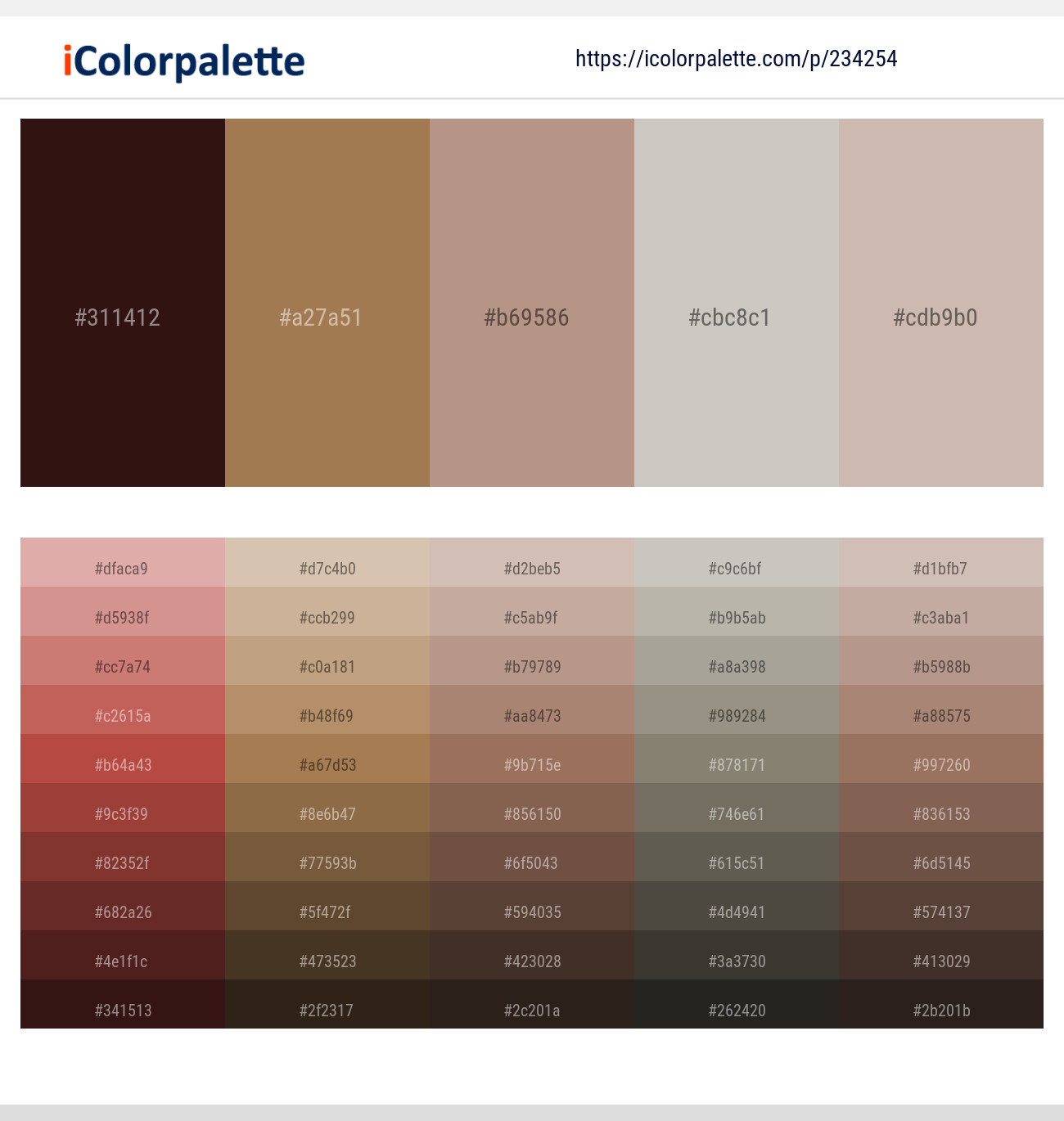 Tamarind – Limed Oak – Quicksand – Cloud – Soft Amber Color scheme
