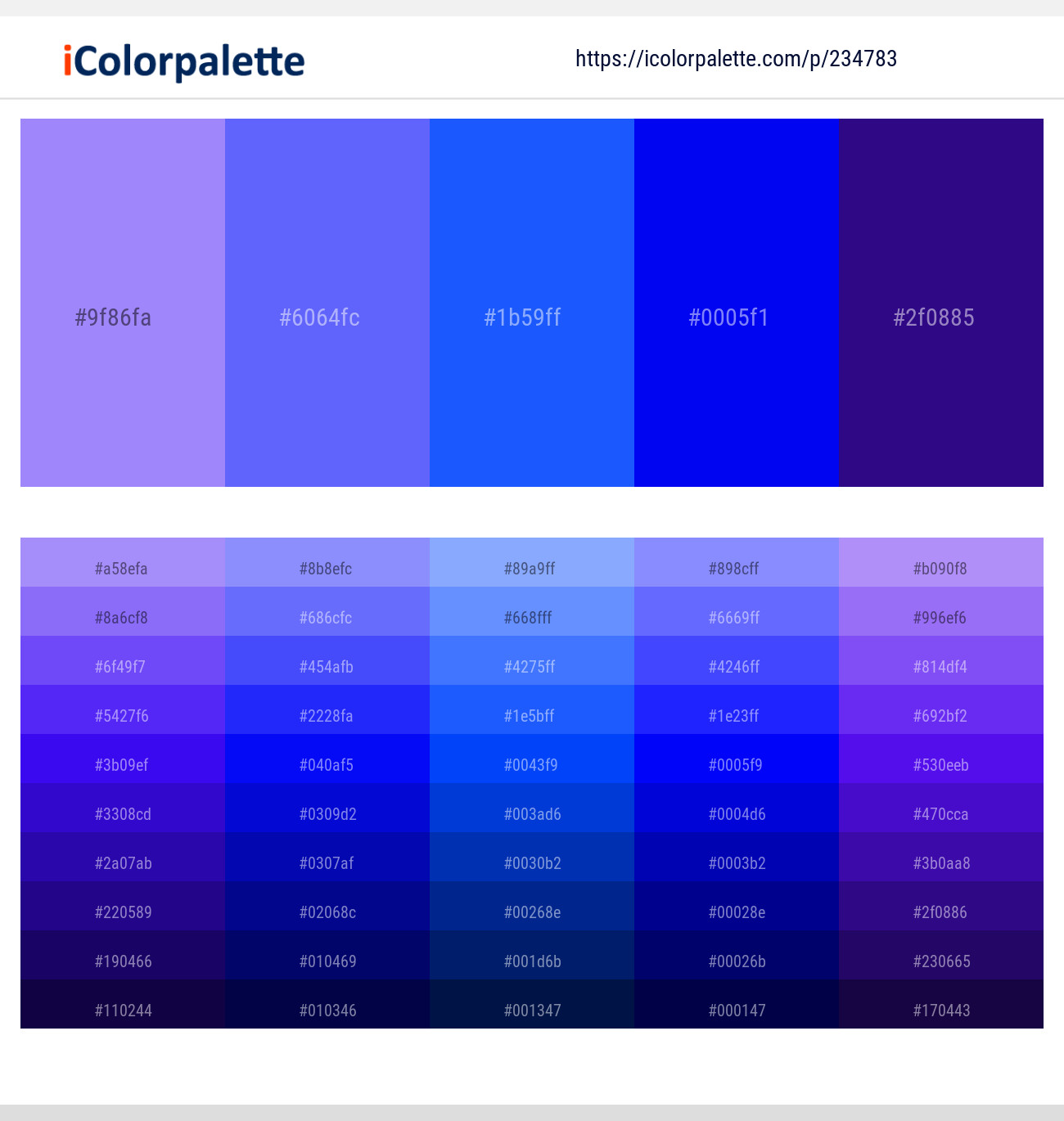 234783366 Bright Color Palettes
