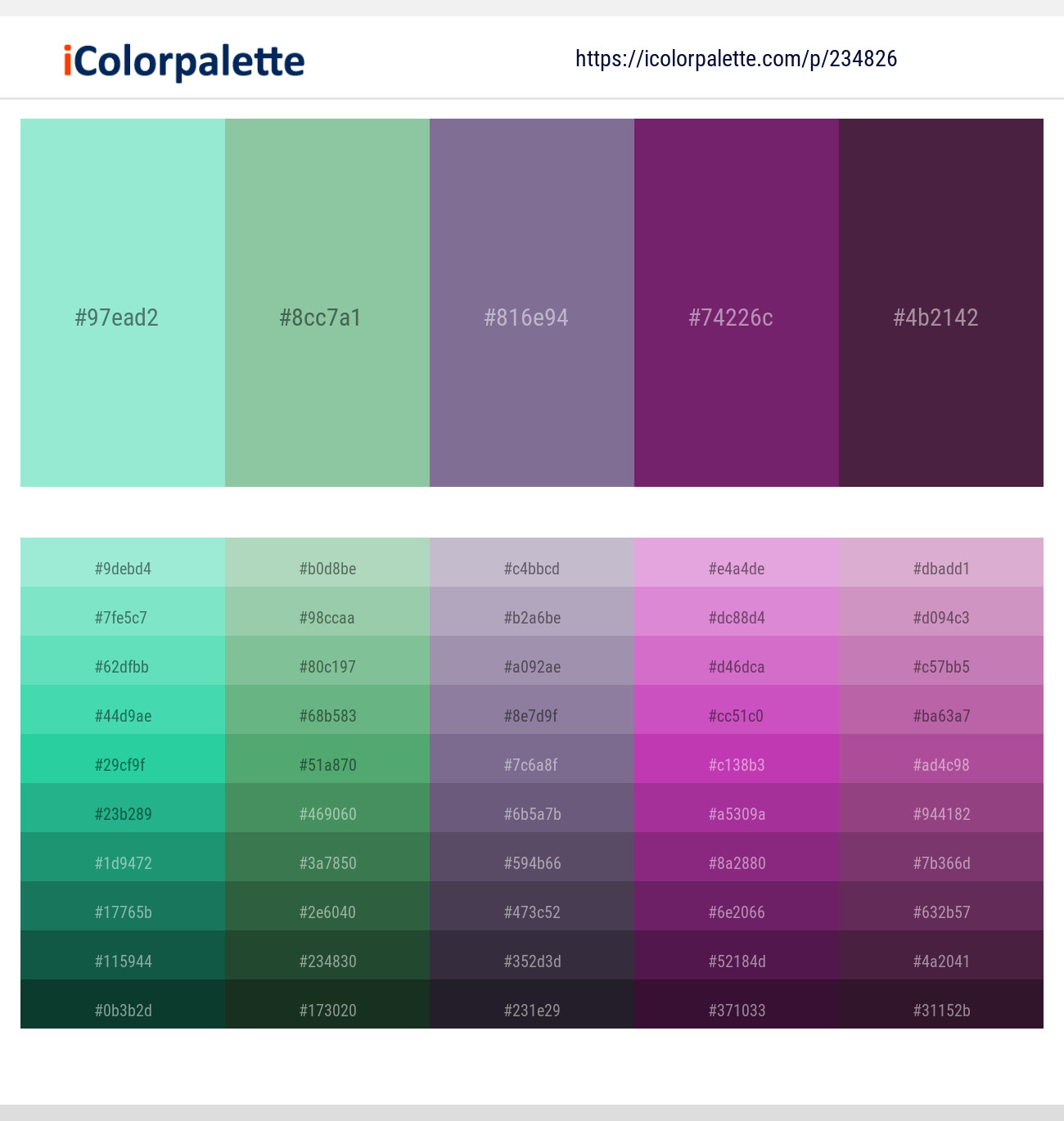Riptide – De York – Rum – Plum – Finn Color scheme