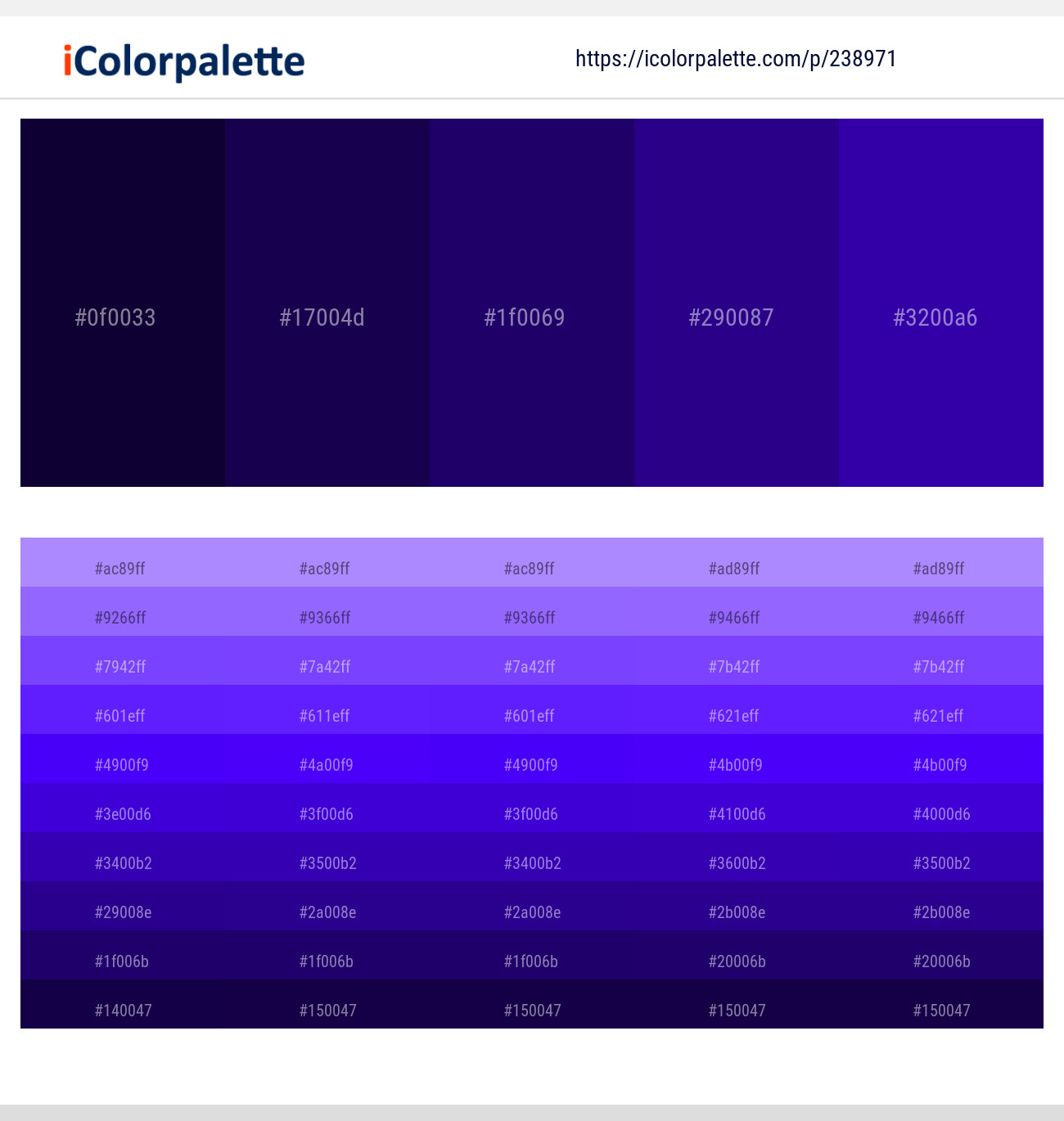 238971366 Bright Color Palettes