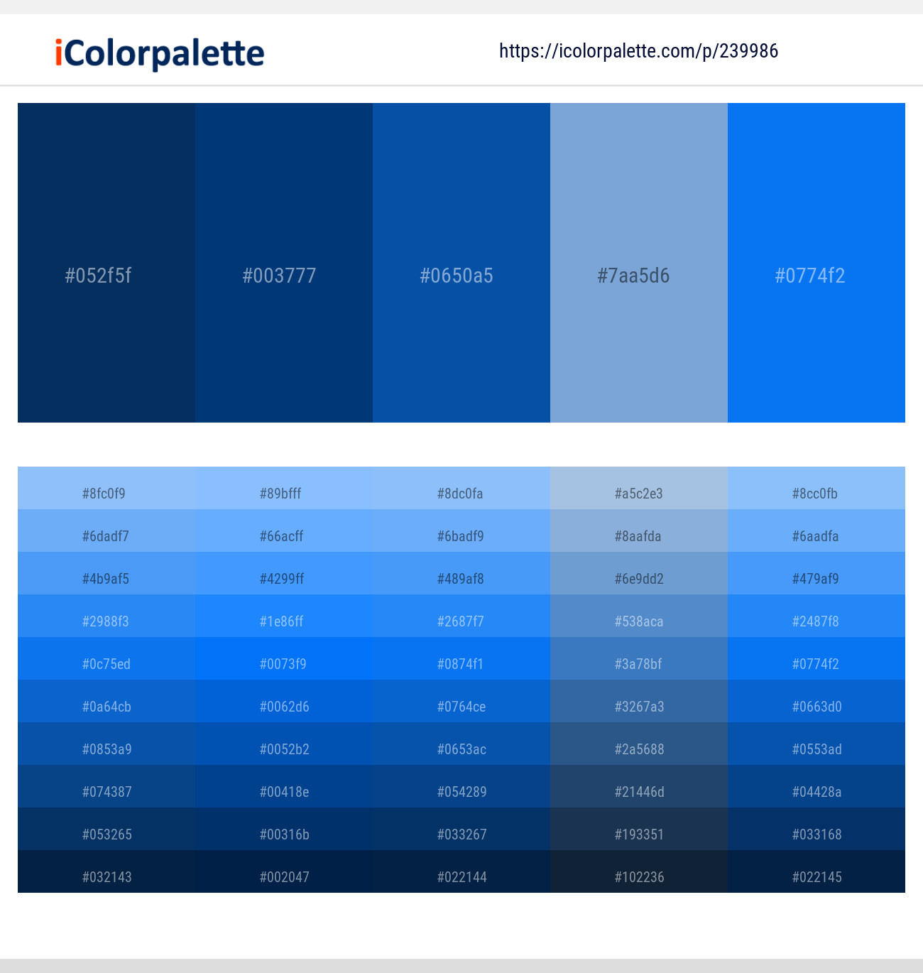 239986366 Bright Color Palettes