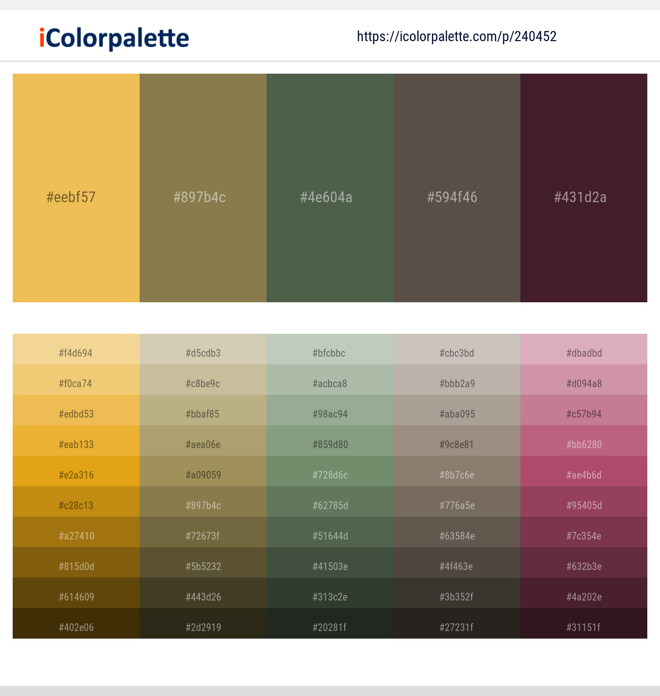 Ronchi – Shadow – Axolotl – Soya Bean – Cocoa Bean Color scheme