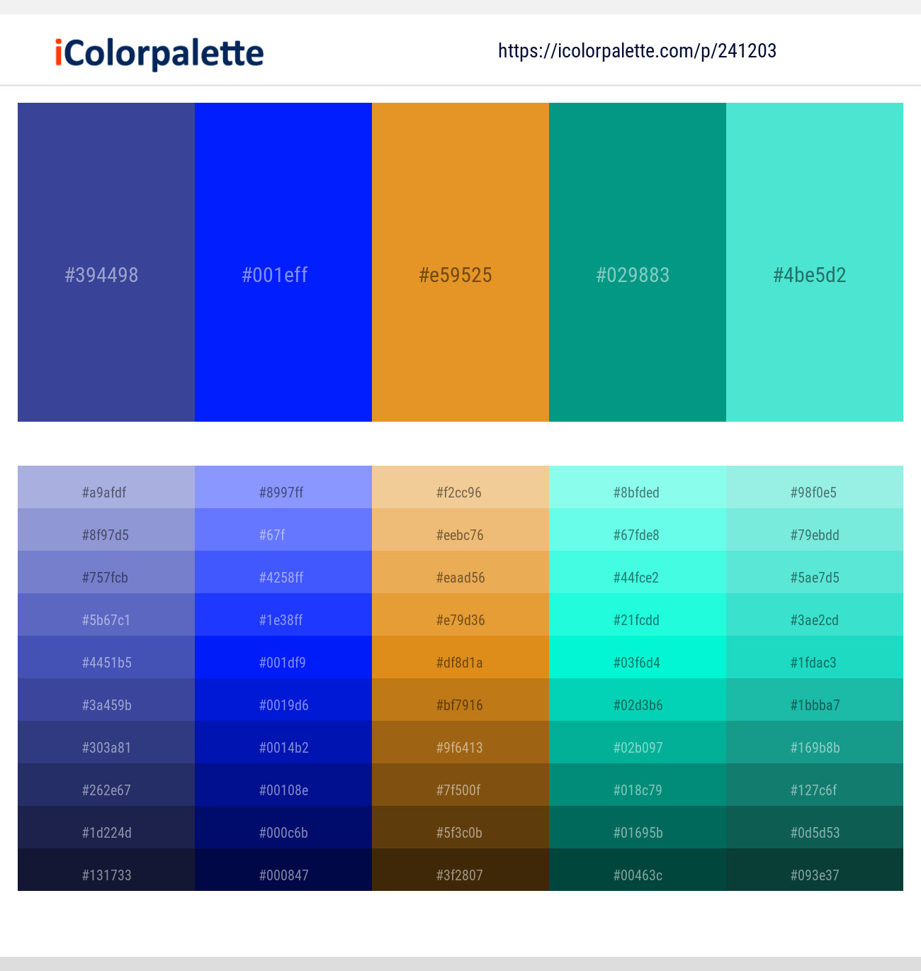 241203366 Bright Color Palettes