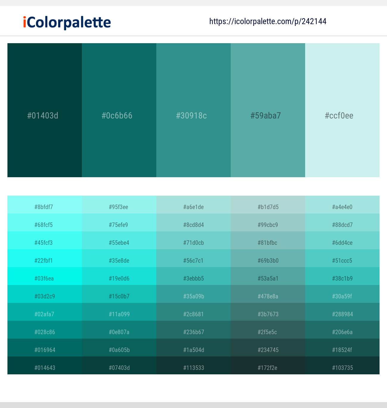 242144Cyprus – Atoll – Lochinvar – Tradewind – Iceberg Color scheme