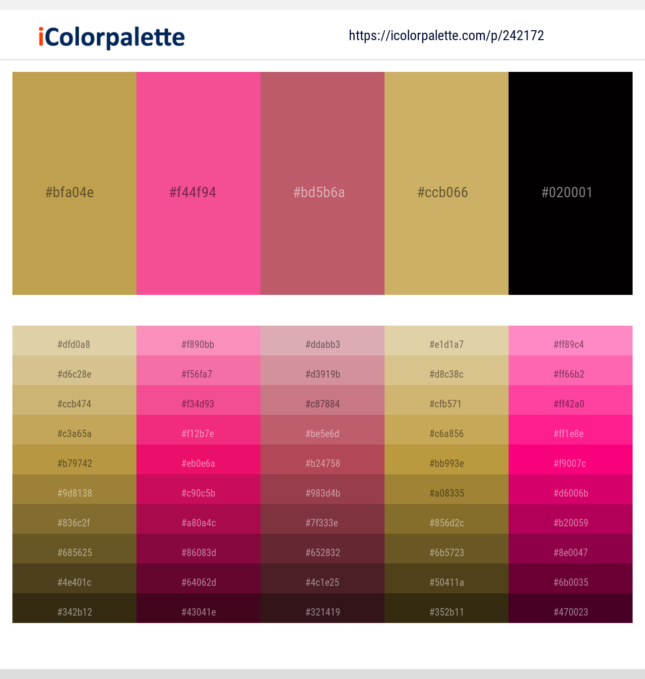 Tussock – French Rose – Cadillac – Laser – Diesel Color scheme