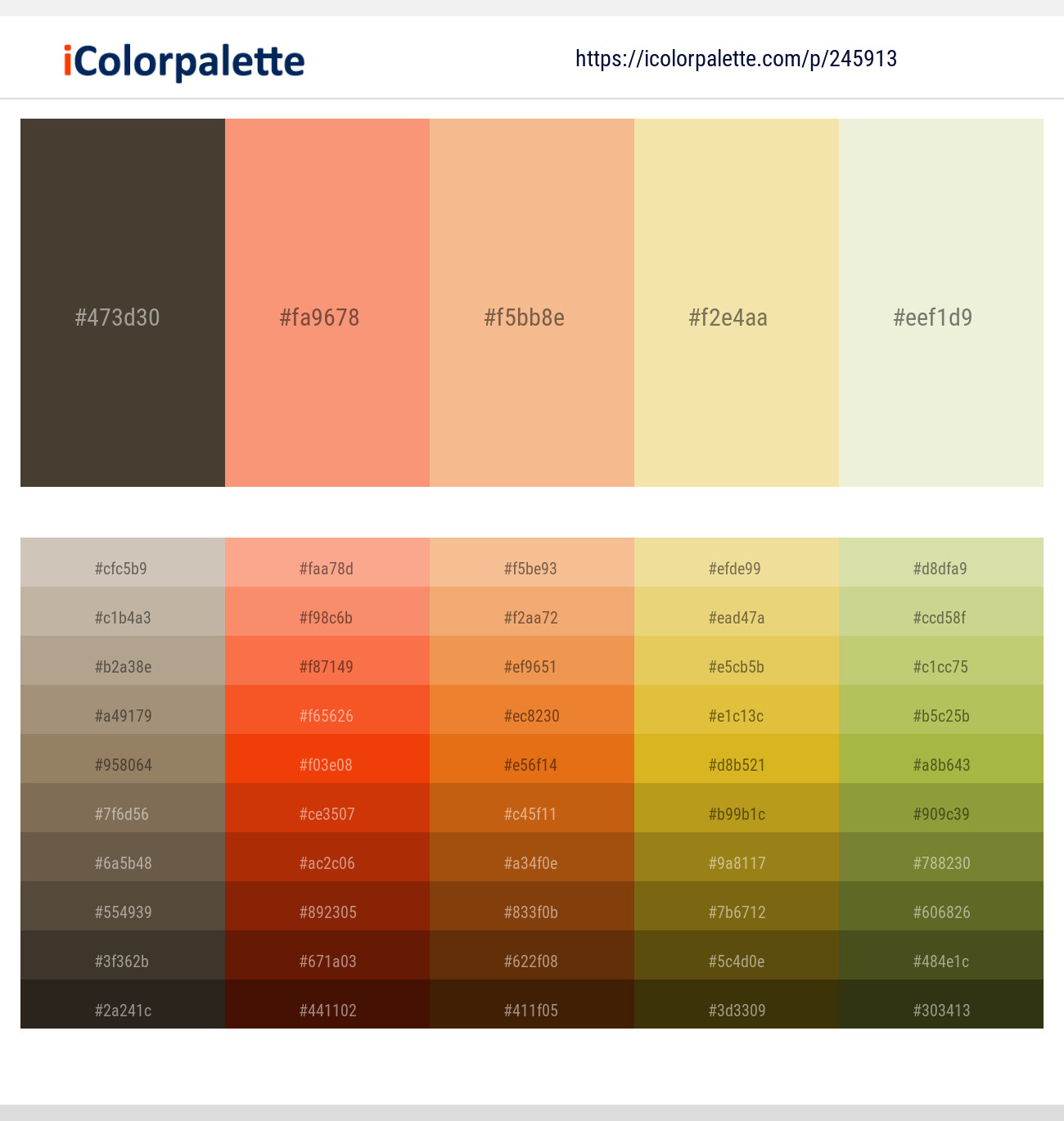 Taupe – Geraldine – Manhattan – Wheat – Loafer Color scheme