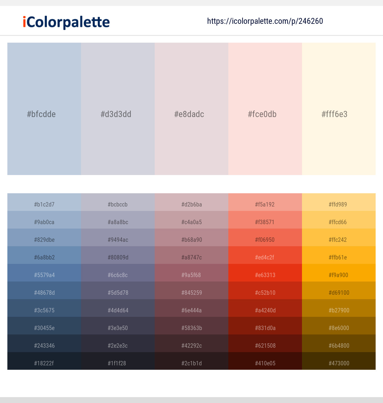 Pastel Colors - The 31 Most Beautiful Pastel Color Palettes